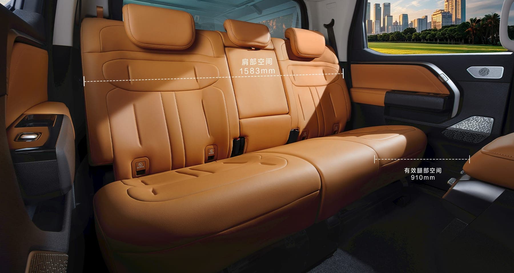 2027 MAXUS Interstellar X Passenger Edition — Double Cab Pickup Truck with Integrated Hardtop Canopy for export, second-row leather seating